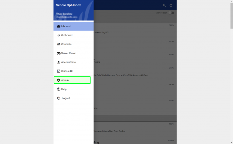 UI – Sendio Support